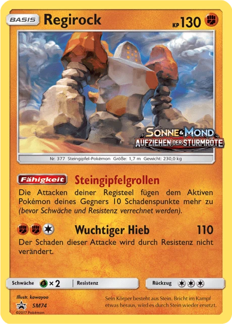 Regirock – Holo