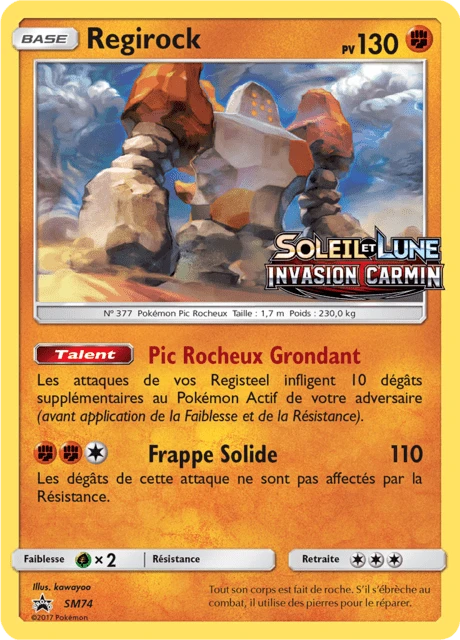 Regirock – Holo