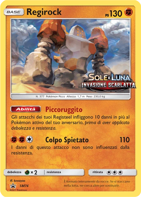 Regirock – Holo