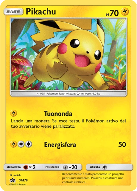 Pikachu – Holo
