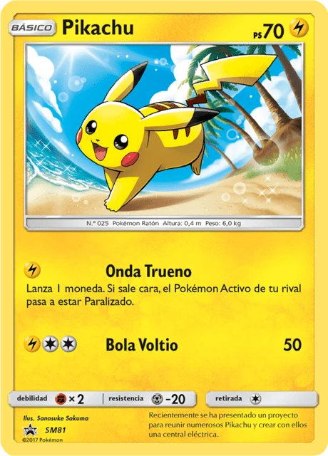 Pikachu – Holo