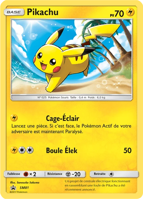 Pikachu – Holo