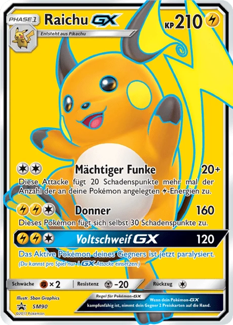 Raichu-GX – Holo