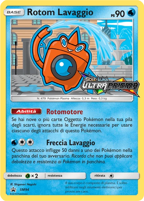 Rotom Lavaggio – Holo