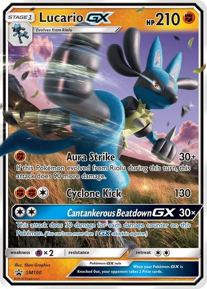 Lucario GX – Holo