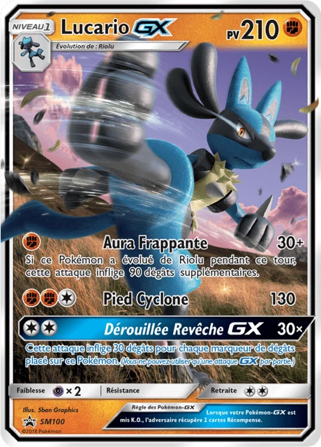 Lucario-GX – Holo