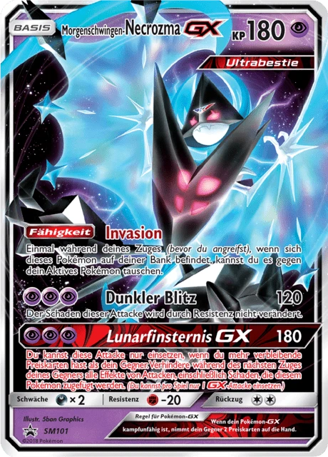 Morgenschwingen-Necrozma-GX – Holo