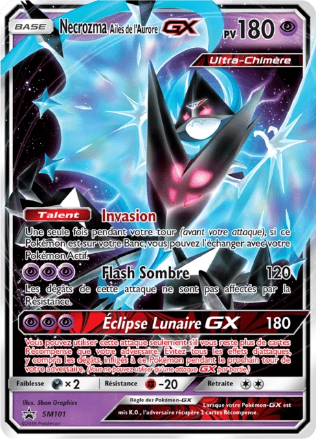 Necrozma Ailes de l'Aurore-GX – Holo