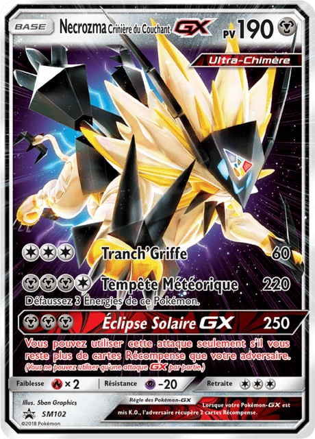 Necrozma Crinière du Couchant-GX – Holo
