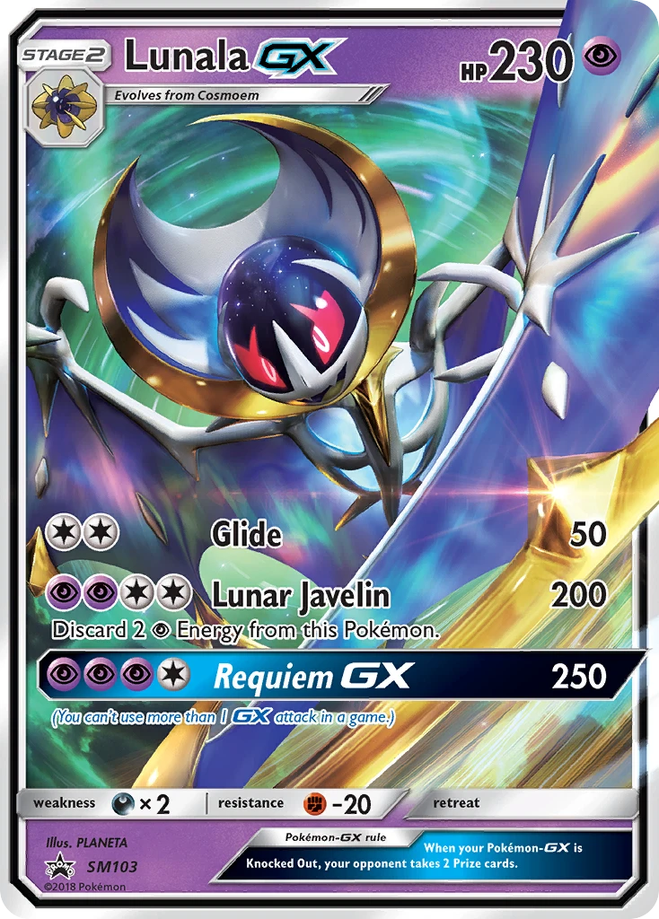 Lunala GX – Holo