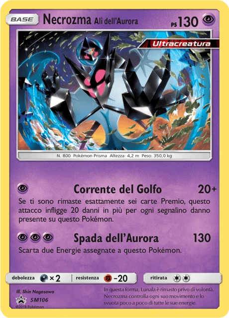 Necrozma Ali dell'Aurora