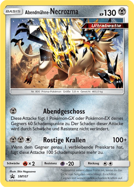 Abendmähne-Necrozma – Holo