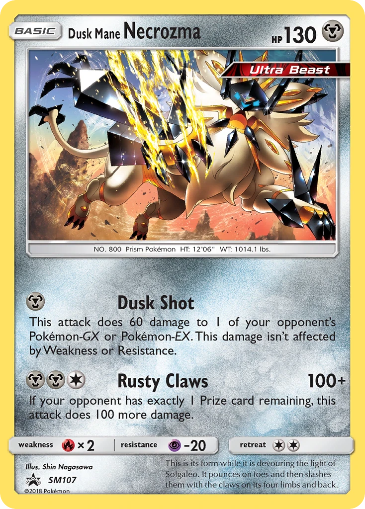 Dusk Mane Necrozma – Holo
