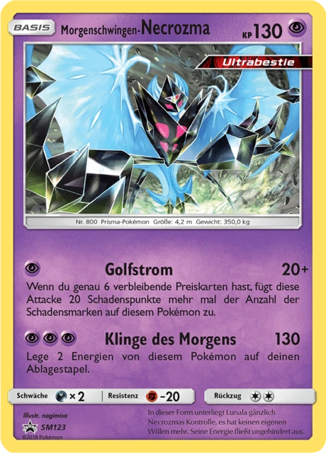Morgenschwingen-Necrozma – Holo