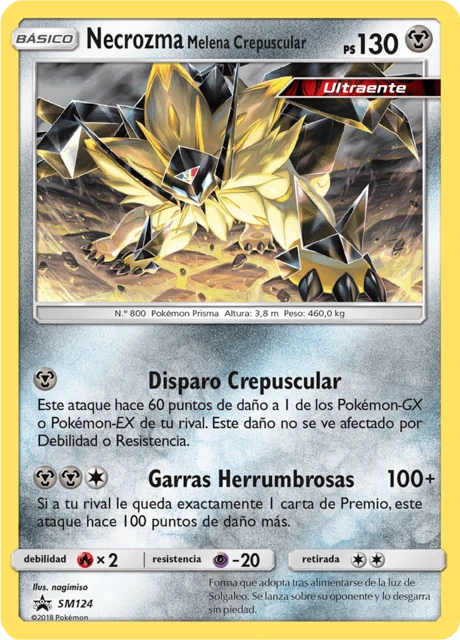 Necrozma Melena Crepuscular – Holo