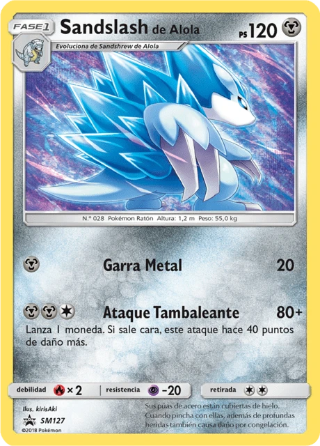 Sandslash de Alola – Normal
