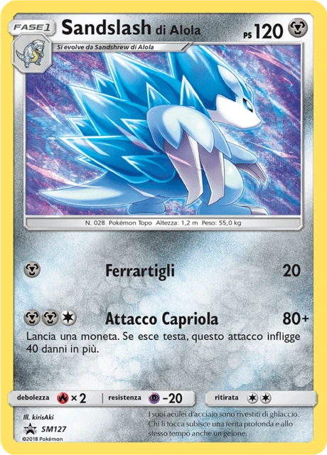 Sandslash di Alola – Normal