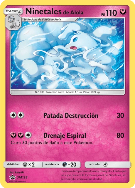 Ninetales de Alola – Normal
