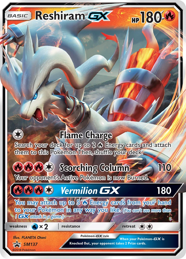 Reshiram GX – Holo