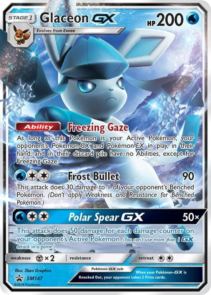 Glaceon GX – Holo