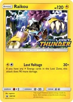 Raikou – Holo · Stamped