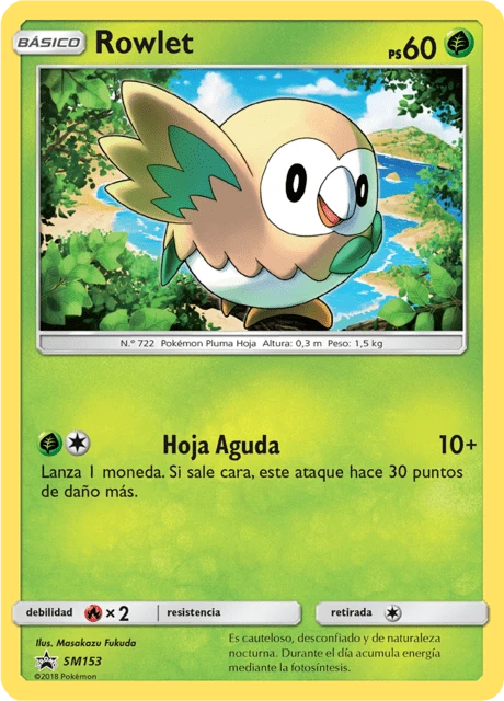 Rowlet – Holo