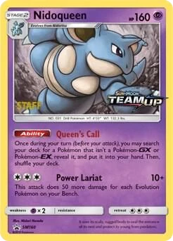 Nidoqueen – Holo · Stamped