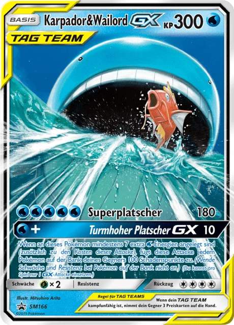 Karpador & Wailord-GX – Holo
