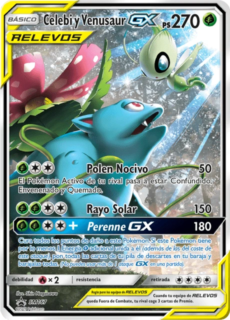 Celebi y Venusaur-GX