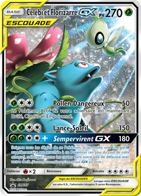 Celebi et Florizarre-GX