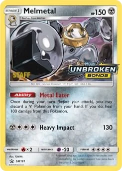 Melmetal – Holo · Stamped