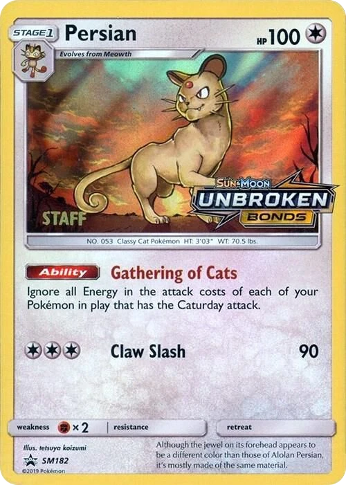 Persian – Holo · Stamped