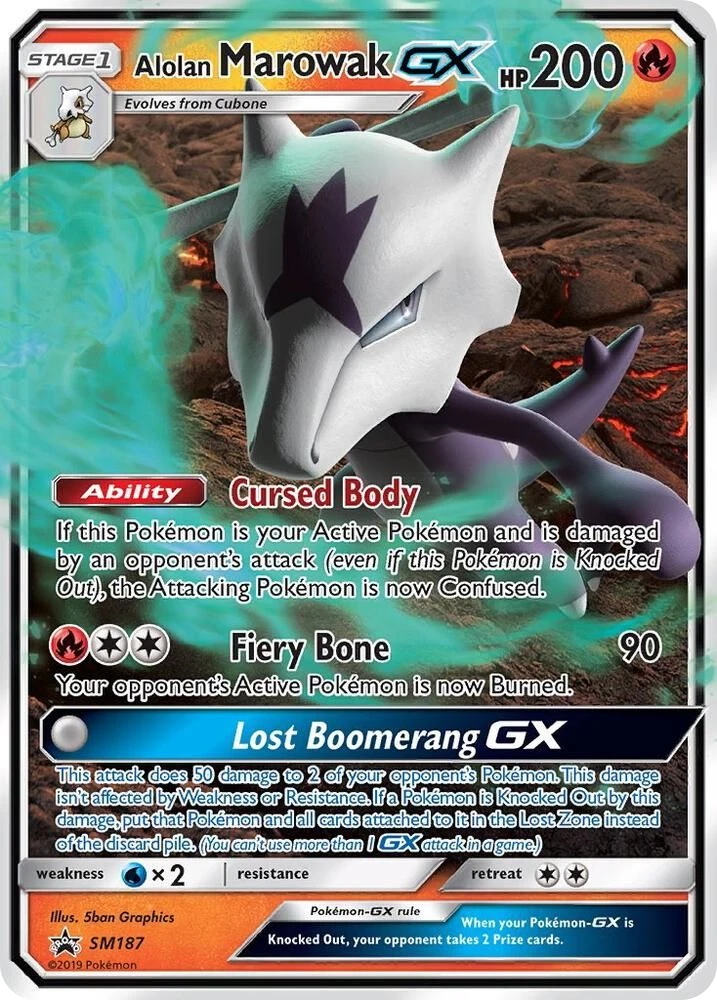 Alolan Marowak GX – Holo