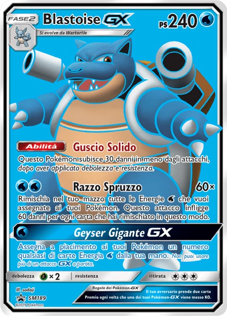Blastoise-GX – Holo