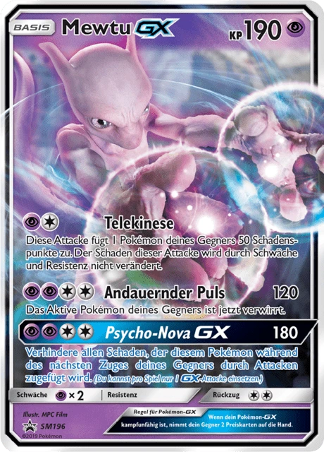 Mewtu-GX – Holo