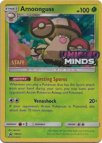 Amoonguss – Holo · Stamped