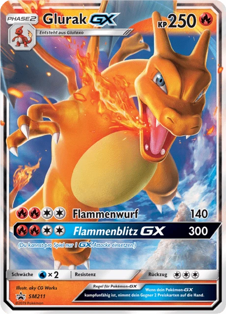 Glurak-GX – Holo