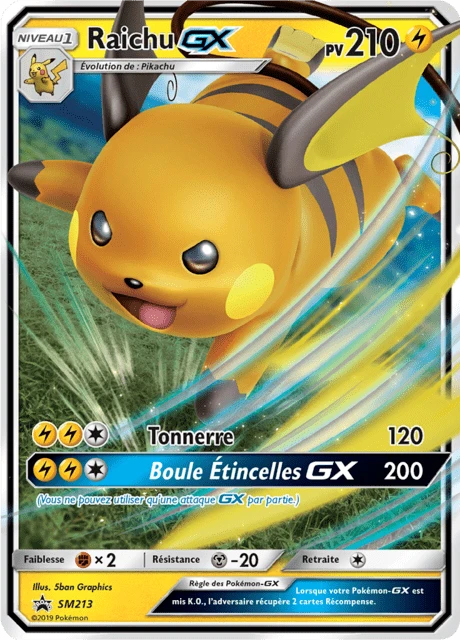 Raichu-GX – Holo