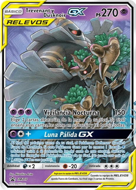 Trevenant y Dusknoir-GX – Holo