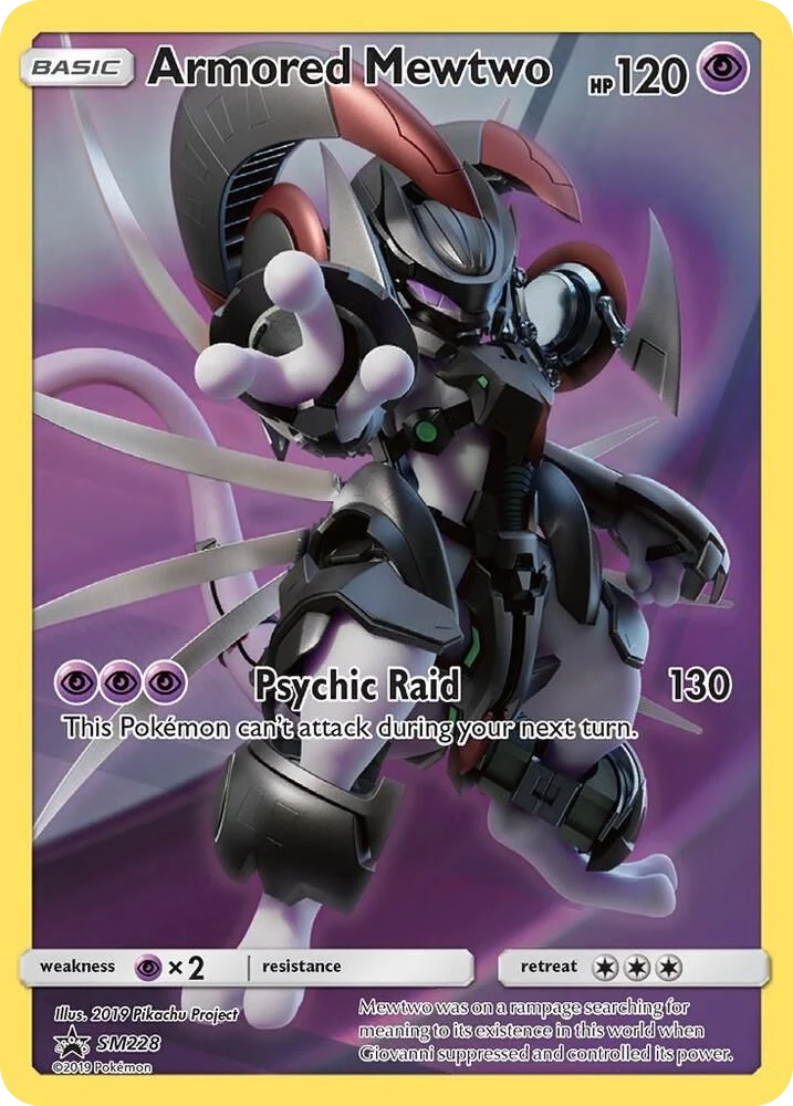 Armored Mewtwo – Holo