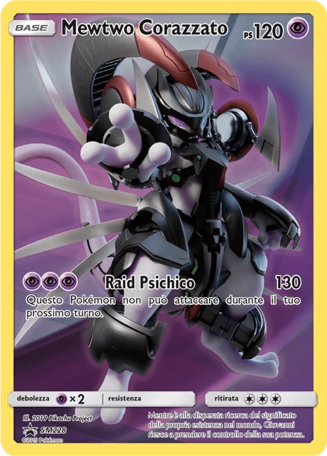Mewtwo Corazzato – Holo
