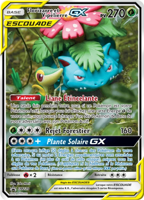 Florizarre et Vipélierre-GX – Holo