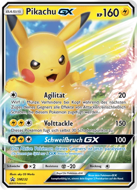 Pikachu-GX – Holo
