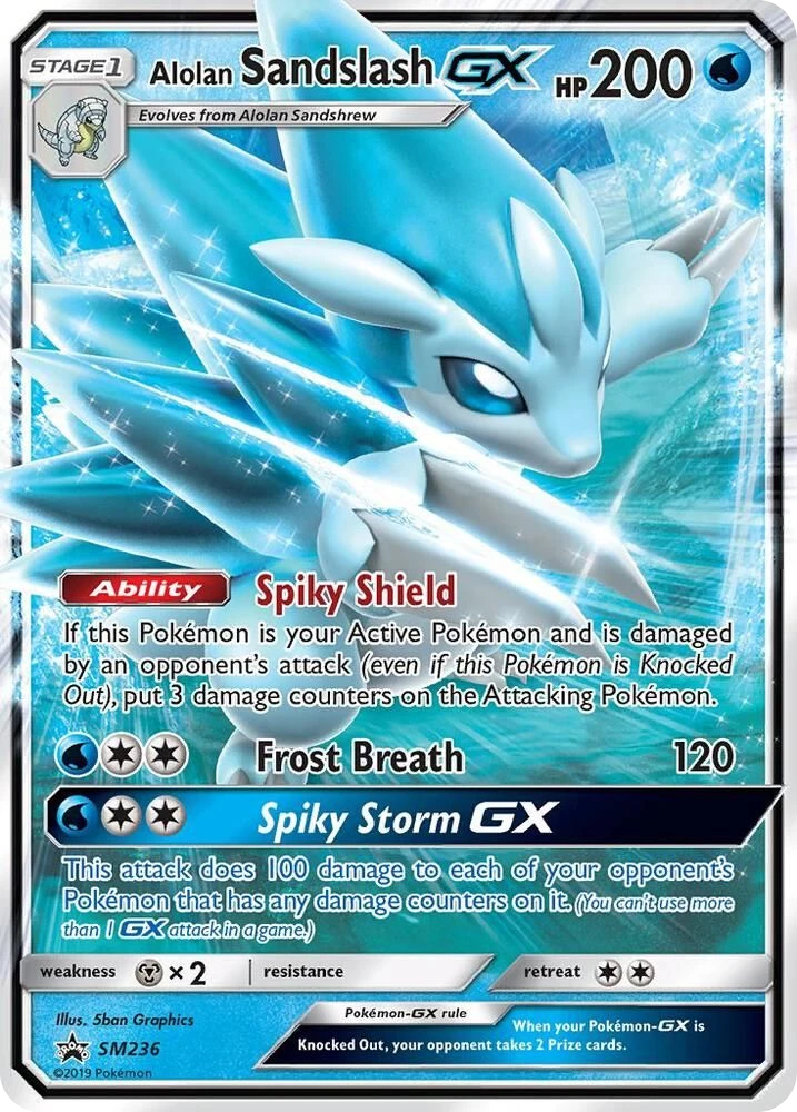 Alolan Sandslash GX – Holo