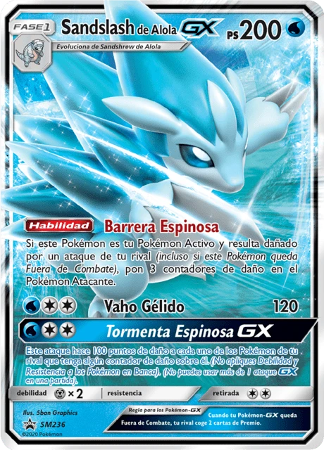 Sandslash de Alola-GX – Holo