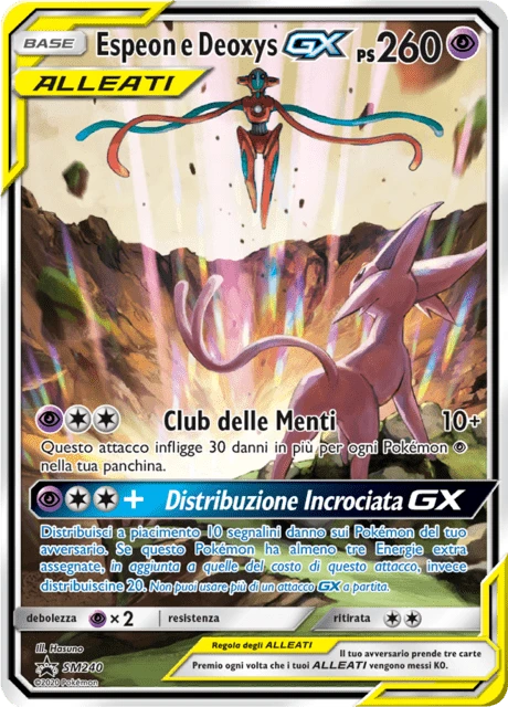 Espeon e Deoxys-GX – Holo