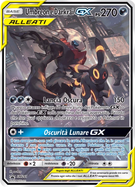 Umbreon e Darkrai-GX – Holo