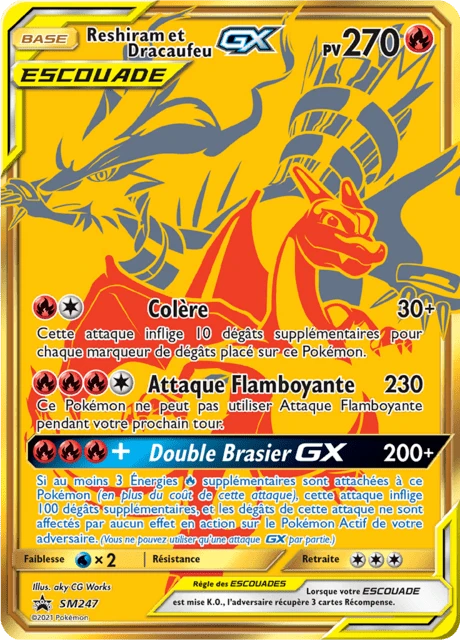 Reshiram et Dracaufeu-GX – Normal
