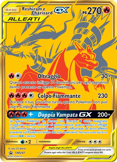 Reshiram e Charizard-GX – Normal