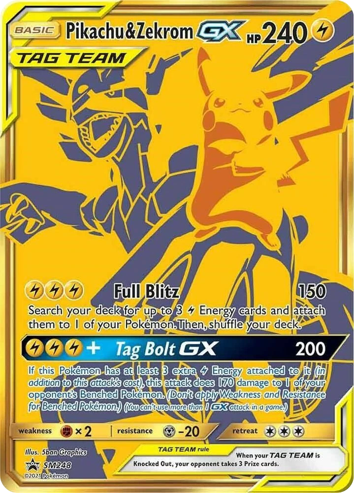 Pikachu & Zekrom-GX